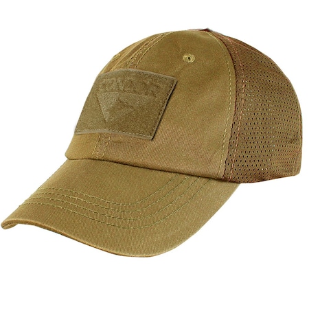 Condor Outdoor Products MESH TACTICAL CAP, COYOTE BROWN TCM-498